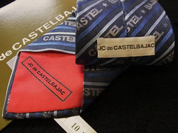 **:.*:[ замечательная вещь ]m0231 прекрасный товар Castelbajac общий Logo вышивка галстук 