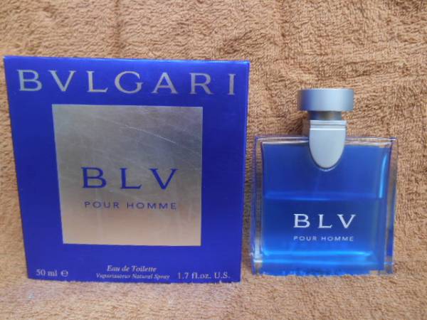 香水 　ブルガリ　ブルー　プールオム　BVLGARI　 50ml　　田28_画像1