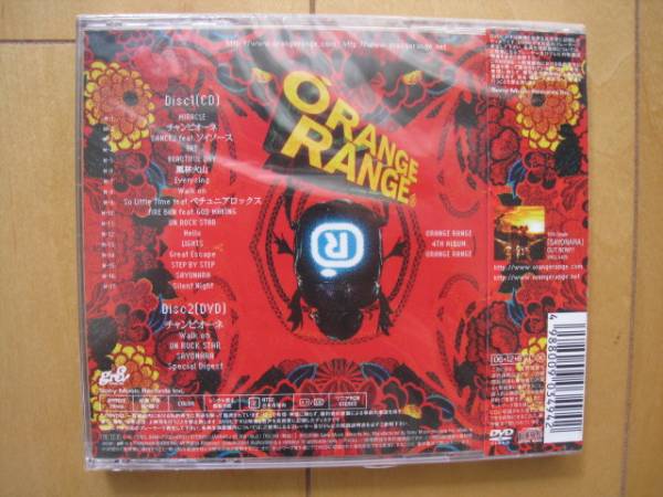 【CD+DVD★初回限定盤★ORANGE RANGE/オレンジレンジ】★3300円_画像2