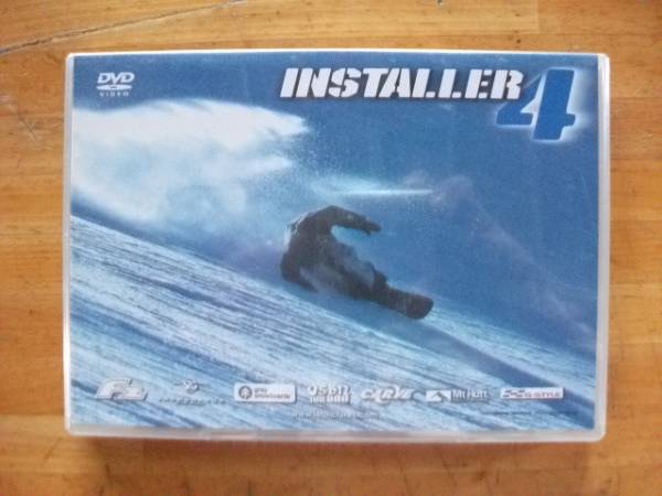 DVD 2005 【INSTALLER ４】 インストーラー カーヴィング 新品正規品 （郵便送料込み）_画像1