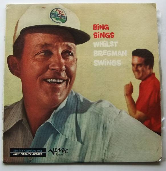 ◆ BING CROSBY / Bing Sings Whilst Bregman Swings ◆ Verve MGV-2020 (red:VRI:dg) ◆ V_画像1