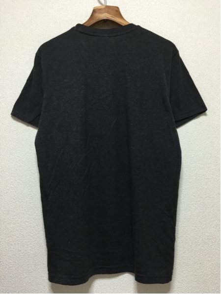 [ быстрое решение б/у одежда ]DIVIDED/H&M/ футболка / одноцветный / короткий рукав / темно-серый /M