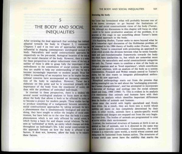【b6643】The Body and Social Theory／Chris Shilling_画像3