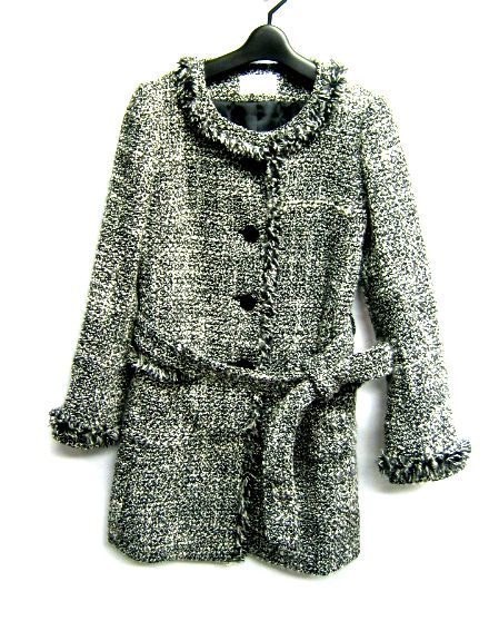 m's select M z select твид no color пальто M тянуть mie