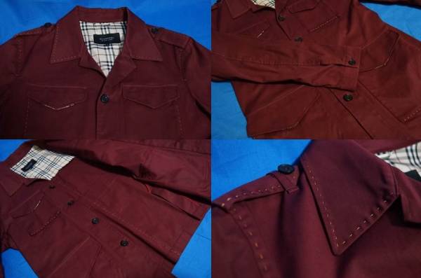 ■超美品■バーバリー BURBERRY BLACKLABEL お灑落ジャケット