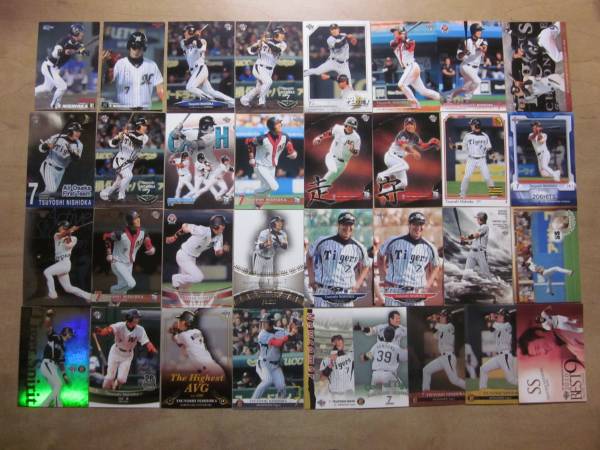 ** запад холм Gou [ Hanshin Tigers ] карта различный 33 шт. комплект!**