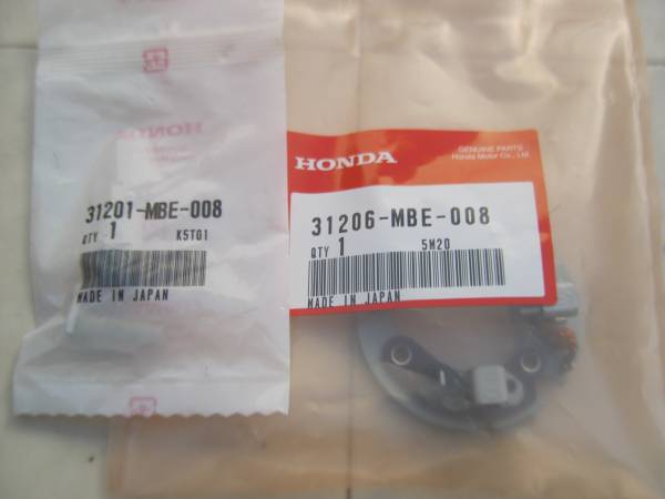 ♪CB400four(NC36) 新品 純正 セルモーター　ブラシセット　