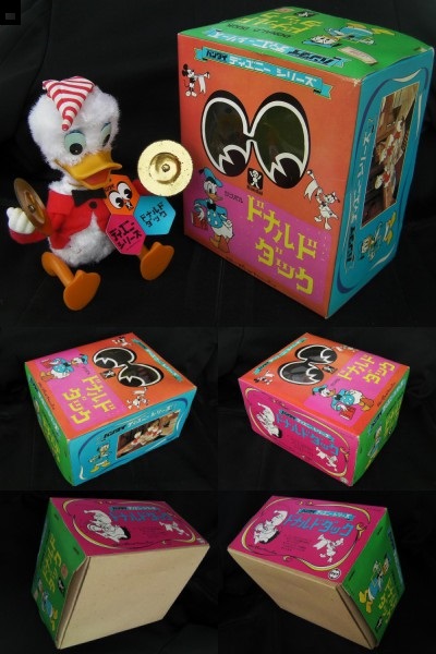 1960 годы Bandai Disney серии * тарелки * Donald Duck * неиспользуемый товар . departure .** Showa Retro * быстрое решение есть 