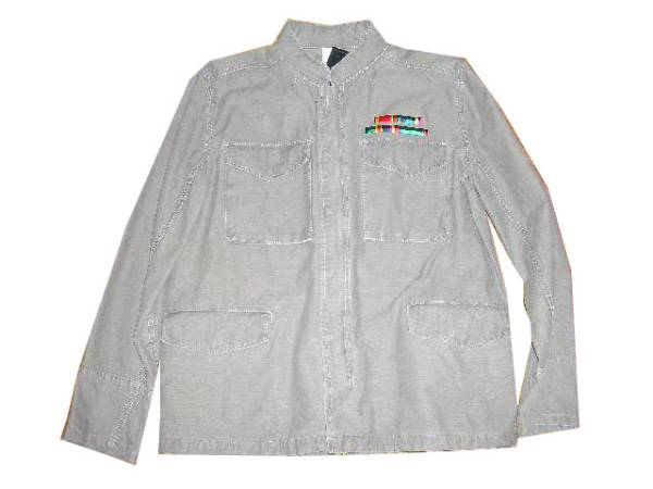 SWMOMA(モマ),M65ジャケット,ブラック、刺繍、L、新品