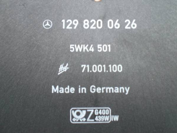 * Benz SL Class R129 computer relay *