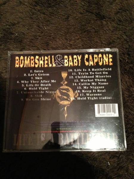 ★G-Rap★Bombshell&Baby Capone - Life Is A battlefield★_画像2