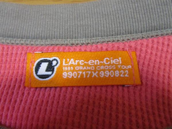 【L'Arc～en～Ciel】ラルクアンシエル 半袖Ｔシャツ　1999ツアー