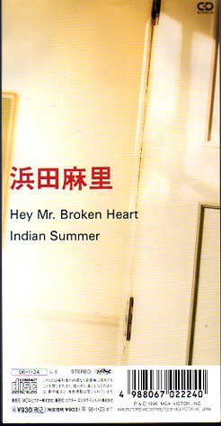 ◆8cmCDS◆浜田麻里/Hey Mr.Broken Heart_ケース波打ちあり