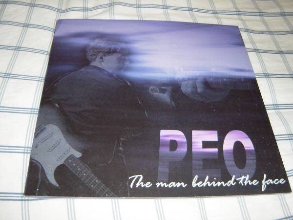 PEO 「THE MAN BEHIND THE FACE」 オリジナルＬＰ型ジャケット盤 オリジナル盤 メロディアス・ハード系名盤_画像1