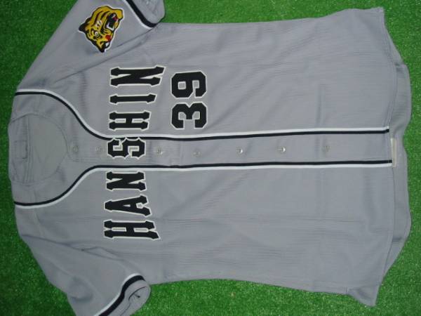 阪神39 矢野 輝弘'02実使用ビジター用ユニホーム 記念 阪神39 矢野 輝弘'02実使用ビジター用ユニホーム 記念