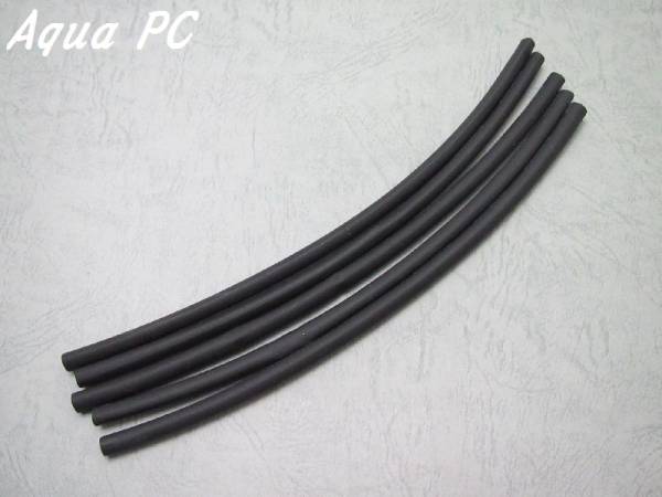 AquaPC★送料無料5mm Heat Shrink Tube - BLACK (1mtr)★