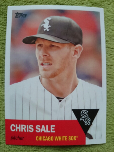 ★CHRIS SALE TOPPS ARCHIVES 2016 MLB #18 CHICAGO WHITE SOX クリス・セール シカゴ・ホワイトソックス BOSTON RED SOX レッドソックス_画像1