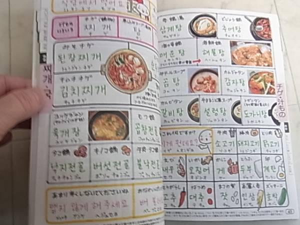 韓国★旅の指さし会話帳　韓国語　ハングル　指さしながら使う_画像2