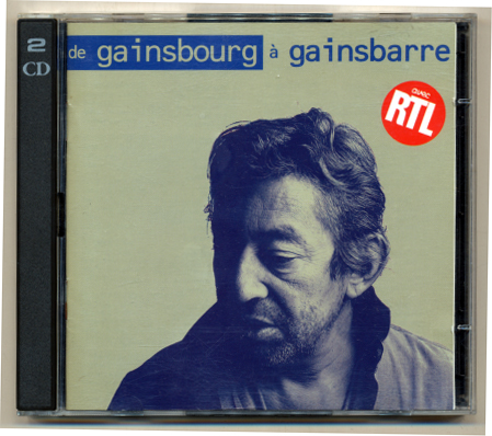 中古CD 2枚組 Serge Gainsbourg セルジュ・ゲンスブール De Gainsbourg A Gainsbarre ゲンスブールからゲンスバールへ CD2枚組 42曲収録