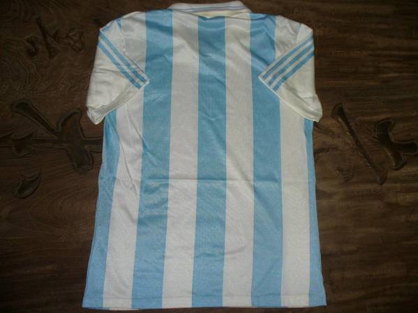 [値下げ交渉] 1990's アルゼンチン代表 adidas MADE IN ARGENTINA 検)マラドーナ ワールドカップ AFA D10OS MARADONA BATISTUTA WORLD CUP_画像2