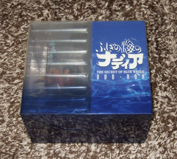  new goods Nadia, The Secret of Blue Water DVD-BOX( figure attached )