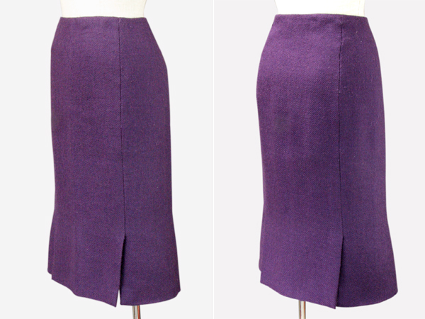 ◆白金アンリ◆プラダ◆上質で暖か◆紫スカート◆_画像2