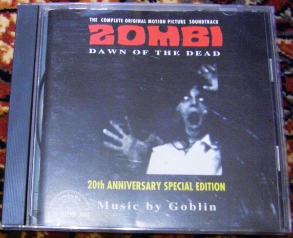 zombi soundtrack *20 anniversary special record go Brin Dawn of the Dead