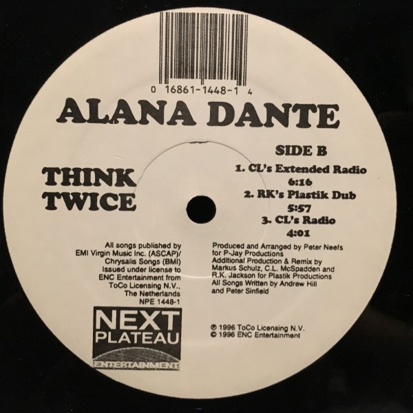 Alana Dante / Think Twice_画像3