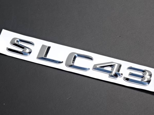 ★ベンツ　スチール製　リア　トランク　エンブレム　SLC43　　_画像1