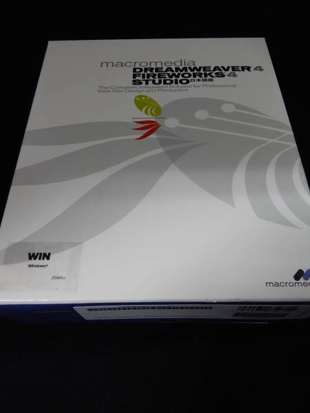 NA-296●Macromedia Dreamweaver 4 /Fireworks 4 /Studio /Win_画像1