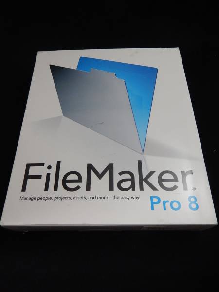 NA-303●ファイルメーカー　FileMaker Pro 8 データベース /For Windows and MAC 　プロ_画像1