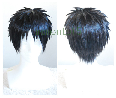 黒 ブラック ショート ウィッグ 進(jìn)撃の巨人 エレン?イェーガー コスプレ衣裝 セット済 エレン コスプレ コスプレウィッグ
