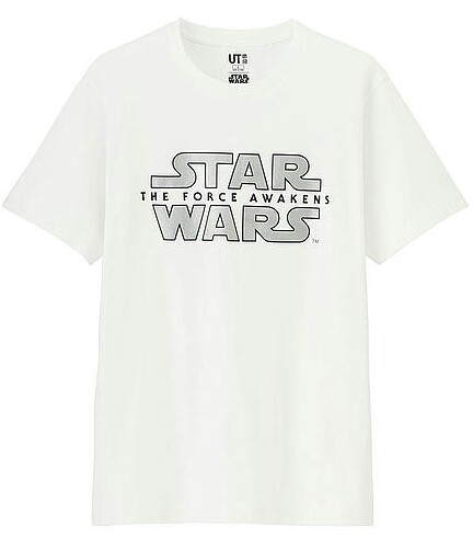 ユニクロ スターウォーズ 半袖Tシャツ サイズM STARWARS ロゴ UNIQLO