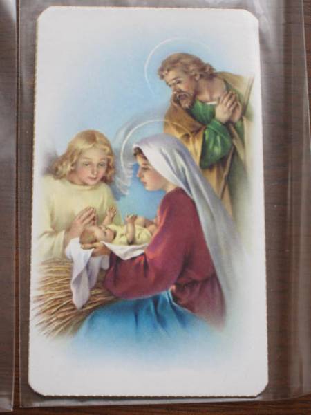 ..*105 Christianity picture Christmas card 