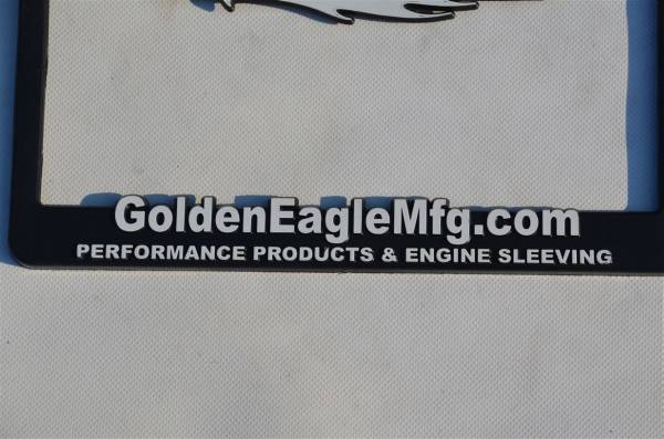 GoldenEagleMFG LPF ライセンスプレートフレーム USDM ホンダ ACURA スバル トヨタ US仕様 正規輸入品_画像2