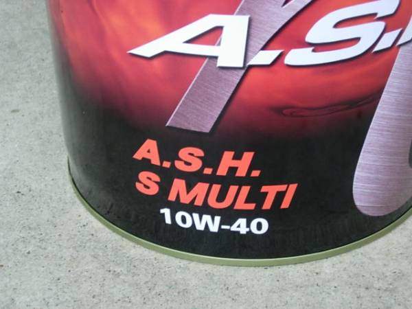 Ａ．Ｓ．Ｈ　アッシュ スーパーマルチ　１０ｗ－４０　２０Ｌ缶_画像2