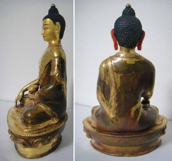即決◆仏陀/釈迦牟尼仏像◆仏教　チベット　ネパール 2_画像3
