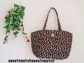  Agnes B boya-ju animal pattern leopard print tote bag tote bag tote bag bag back new goods unused 