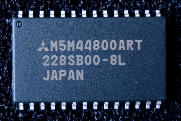 三菱 4メガDRAM(512k word×8bit) M5M44800ART-8L TSOP 新品_画像1