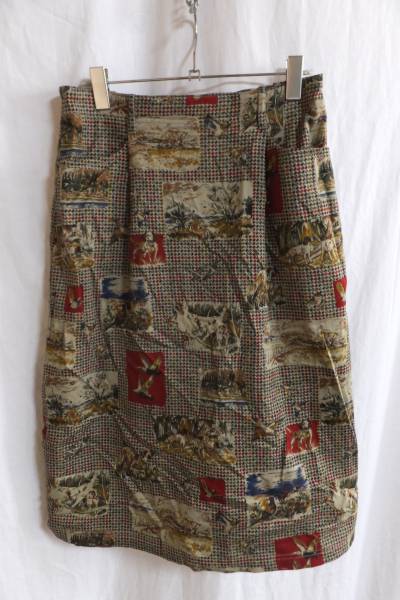 ☆☆送料無料☆☆PENDLETON☆総柄ロングスカート☆レディース10☆コットン☆z20