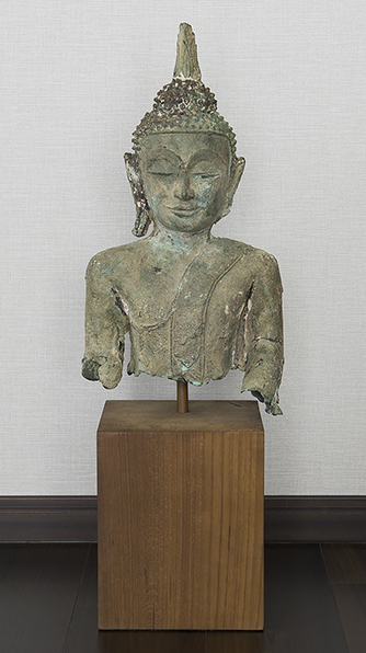 タイ 泰国 16-17世紀 青銅佛 仏像_画像1