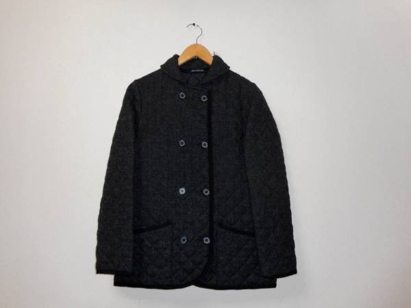 英国製★Traditional Weatherwear　ウール　キルティングジャケット　36　　　（３F　オ_画像1