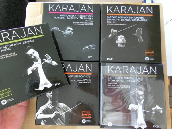 b/43CD-BOX/無傷◆Karajan（カラヤン）/Brahms,J.C.Bach,_画像1