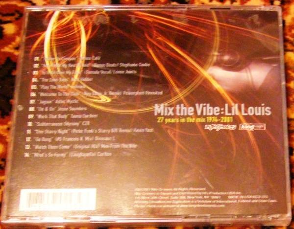 Lil' Louis/Mix The Vibe: 27 Years In The Mix (1974-2001)_画像3