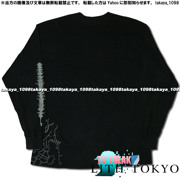 ◆ LITHTOKYO リズトウキョウ ◆ ロンT Tシャツ XL 黒 ブラック_画像2