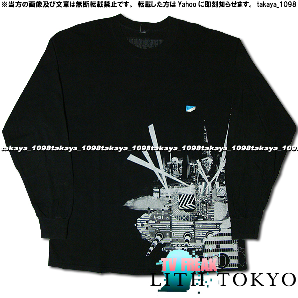 ◆ LITHTOKYO リズトウキョウ ◆ ロンT Tシャツ XL 黒 ブラック_画像1