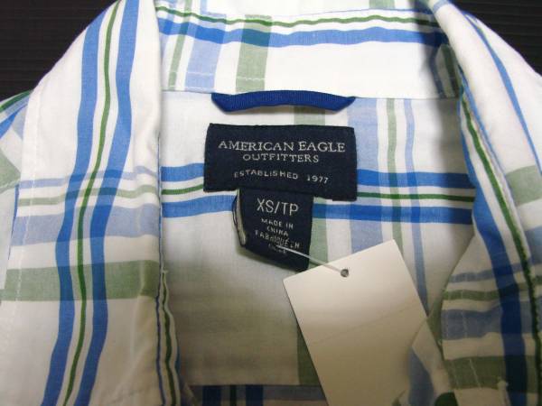 AMERICAN EAGLE/アメリカンイーグル/長袖シャツ[XS](Y63)　_画像3