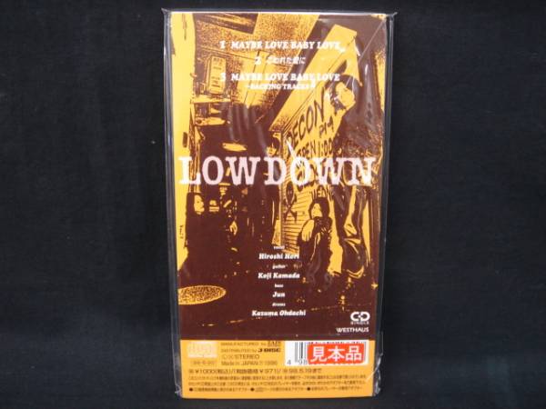 C188●未使用CDS●LOWDOWN 「MAYBE LOVE BABY 」_画像2