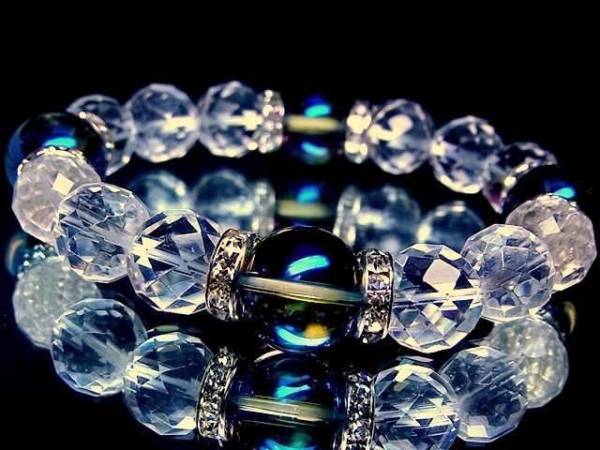  cut crystal § blue o-la12 millimeter 
