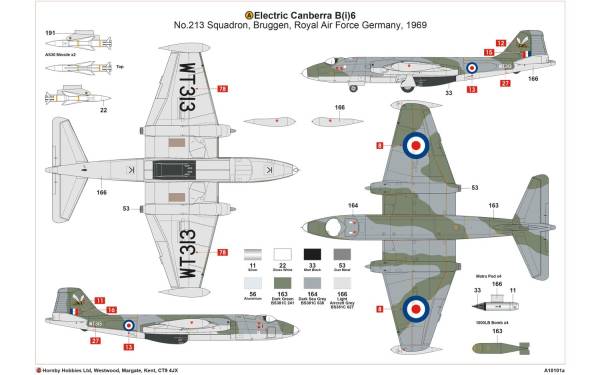 1/48 エアフィックス E.E. キャンベラ B.2/B.20 | www.crf.org.br